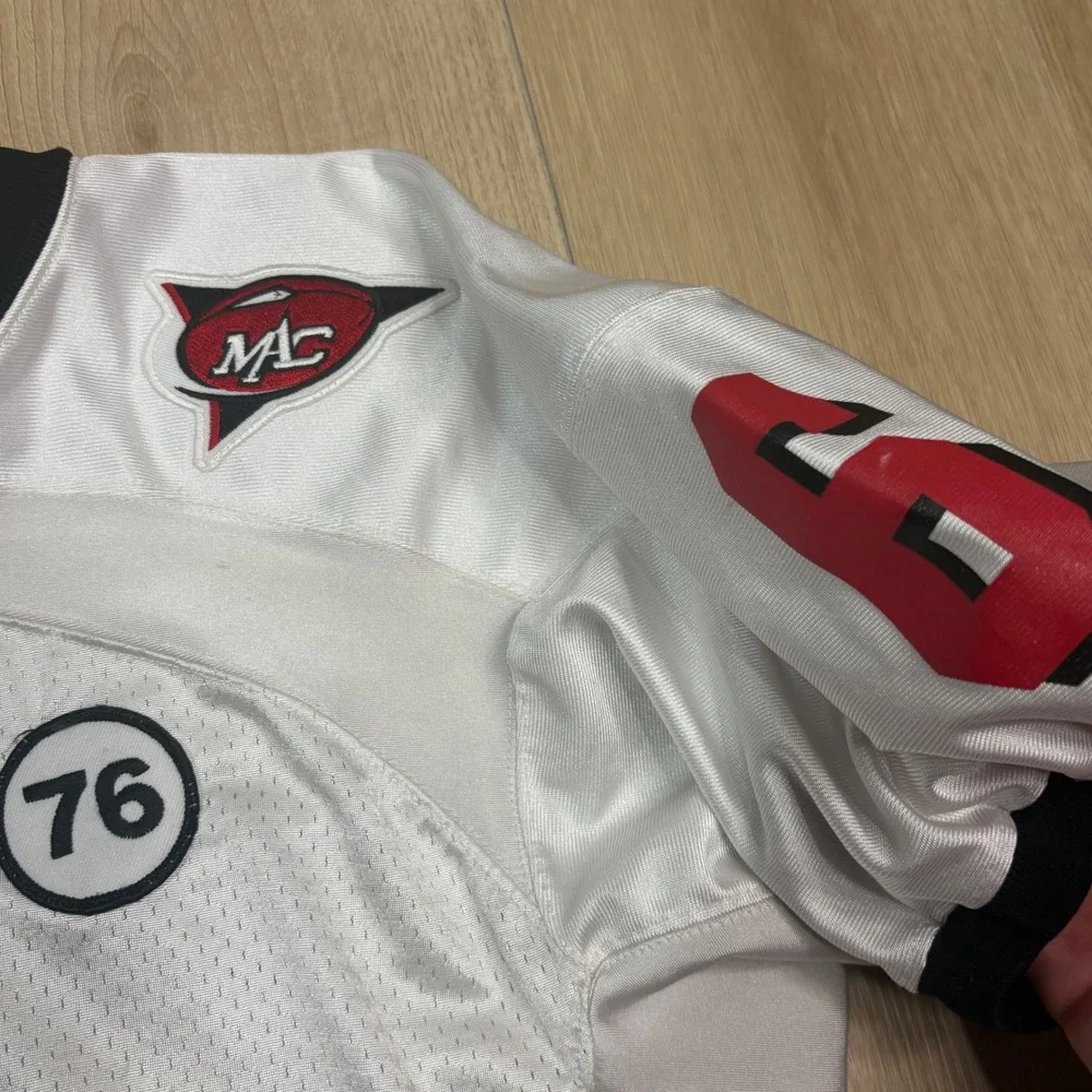 NIU Northern Illinois Huskies GAME WORN Jordan Lynch Autograph Football Jersey